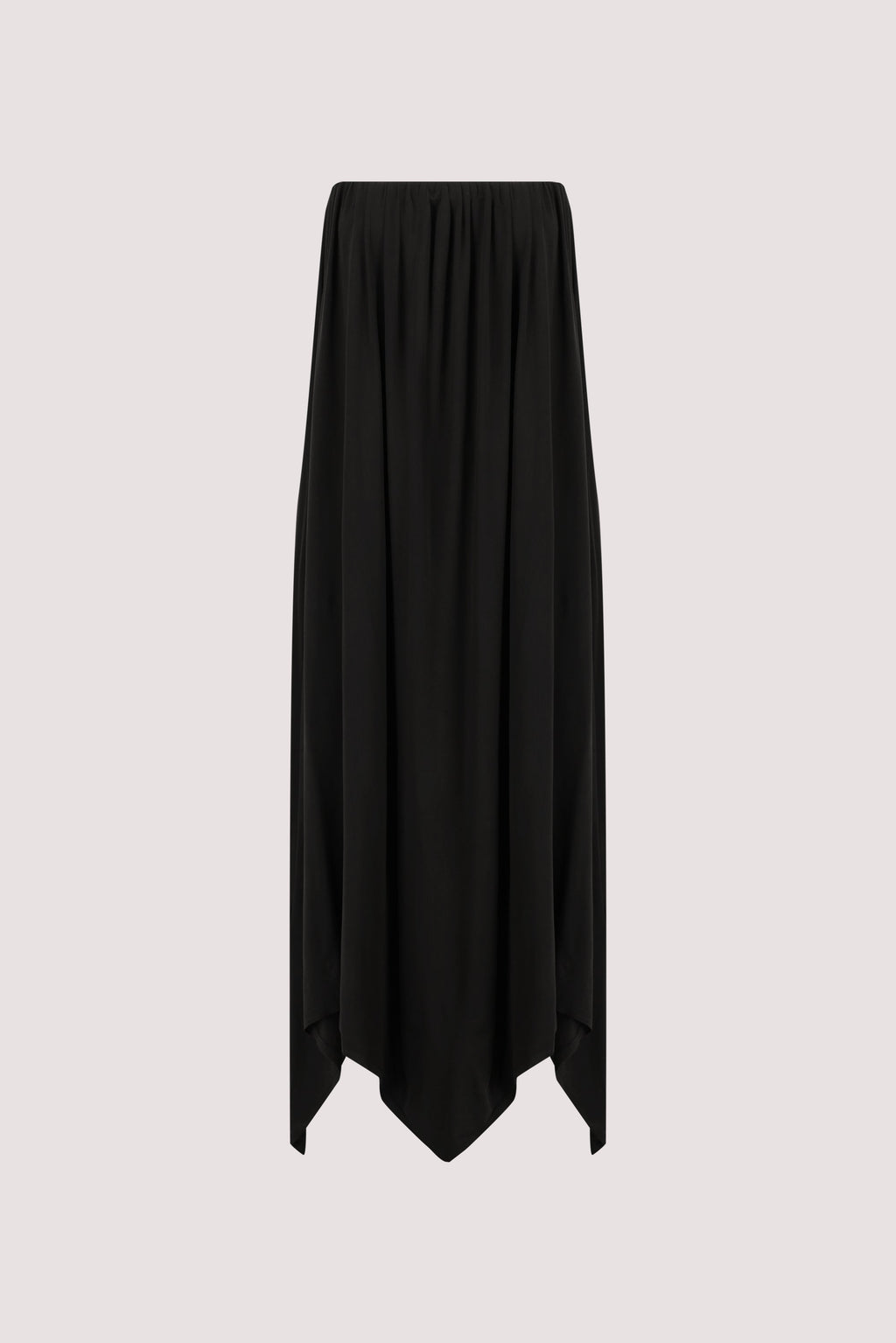 AVA BLACK STRAPELESS MIDI DRESS