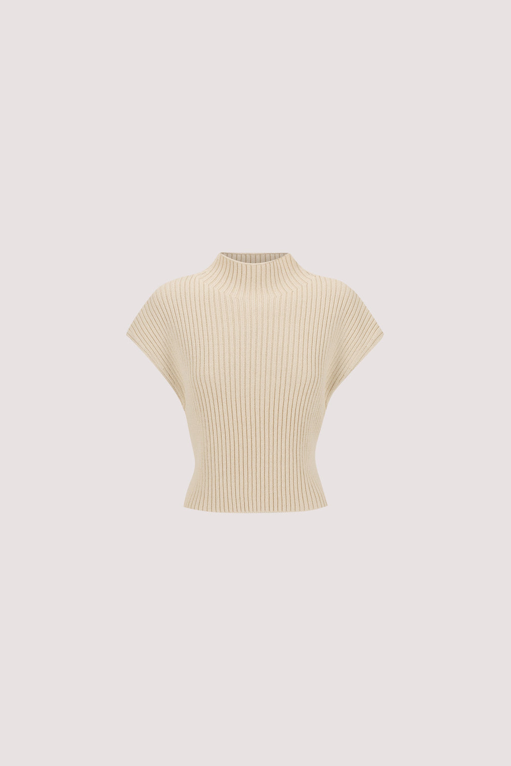 DELLA NATURAL KNIT TOP