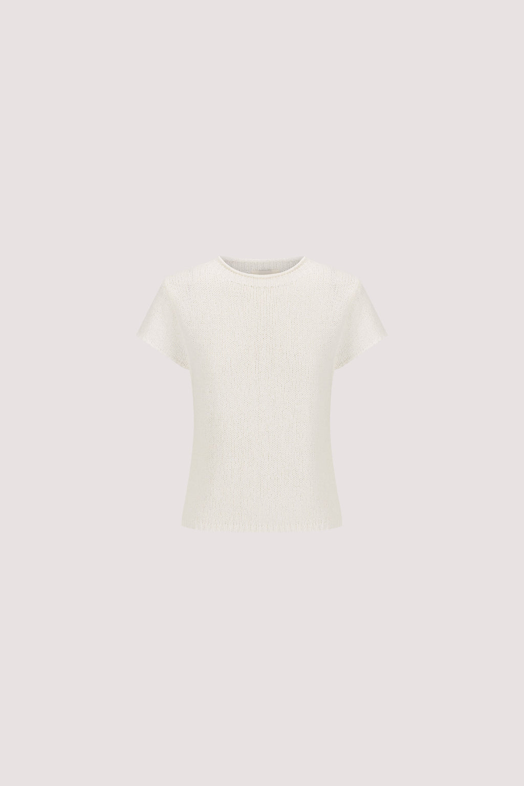 LEO OFF WHITE KNIT TOP