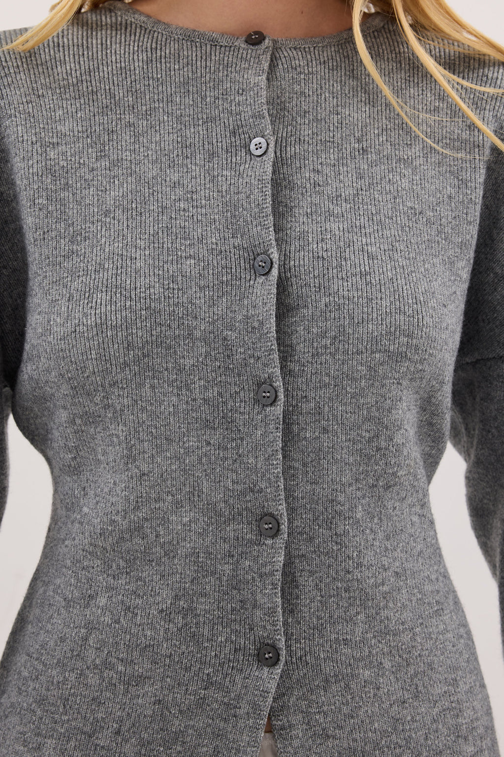 MARTHA GREY MARLE CINCHED CARDIGAN