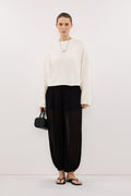 BAY IVORY KNIT JUMPER