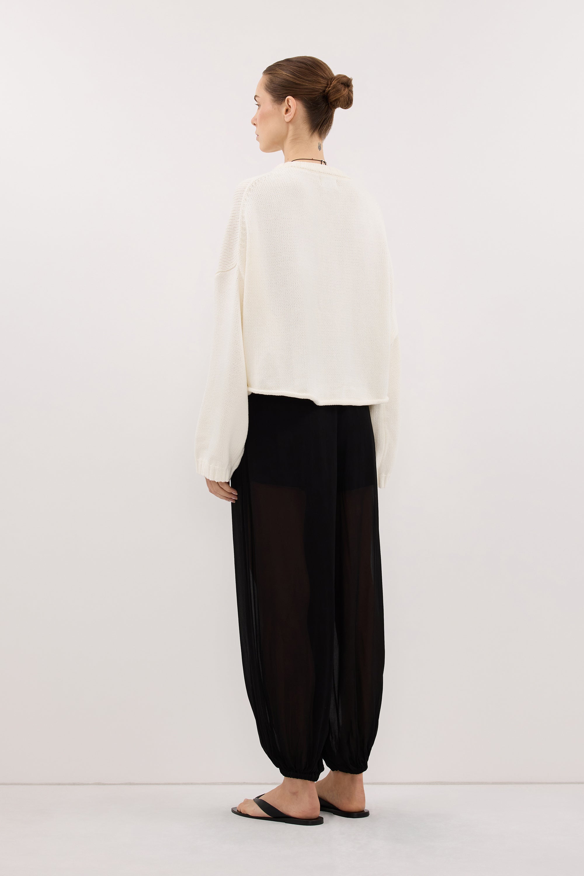 BAY IVORY KNIT JUMPER