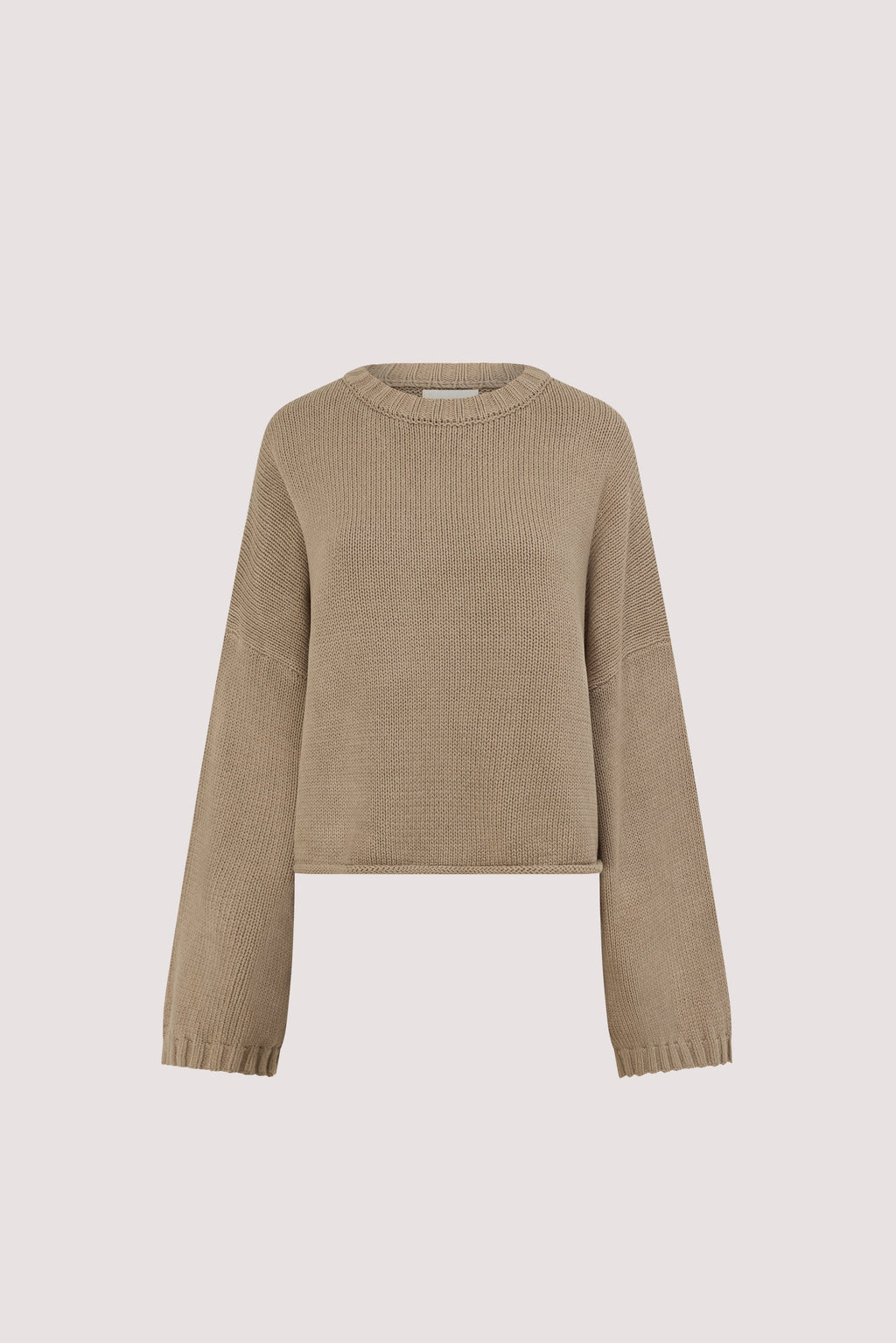 BAY TAUPE KNIT JUMPER