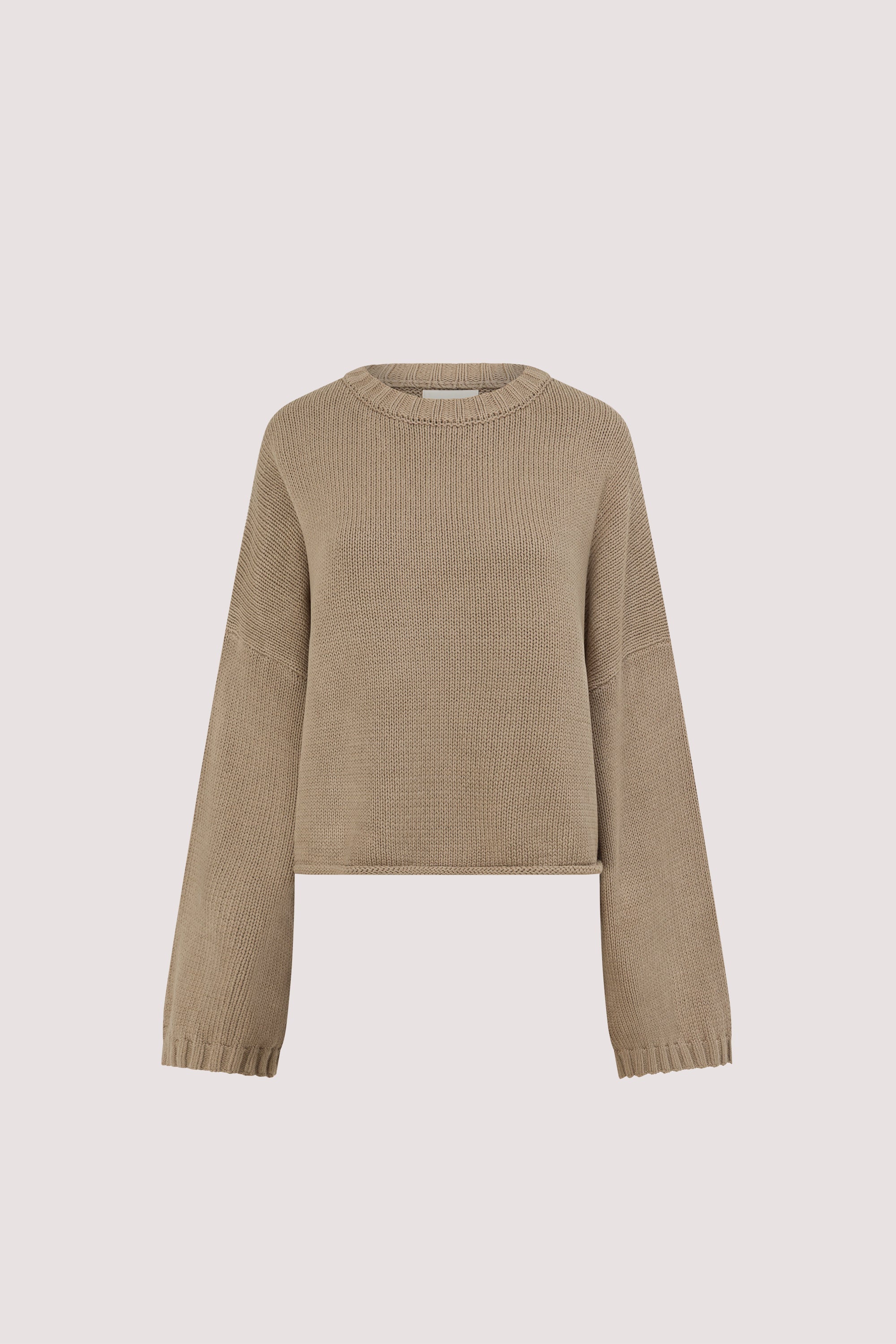 BAY TAUPE KNIT JUMPER