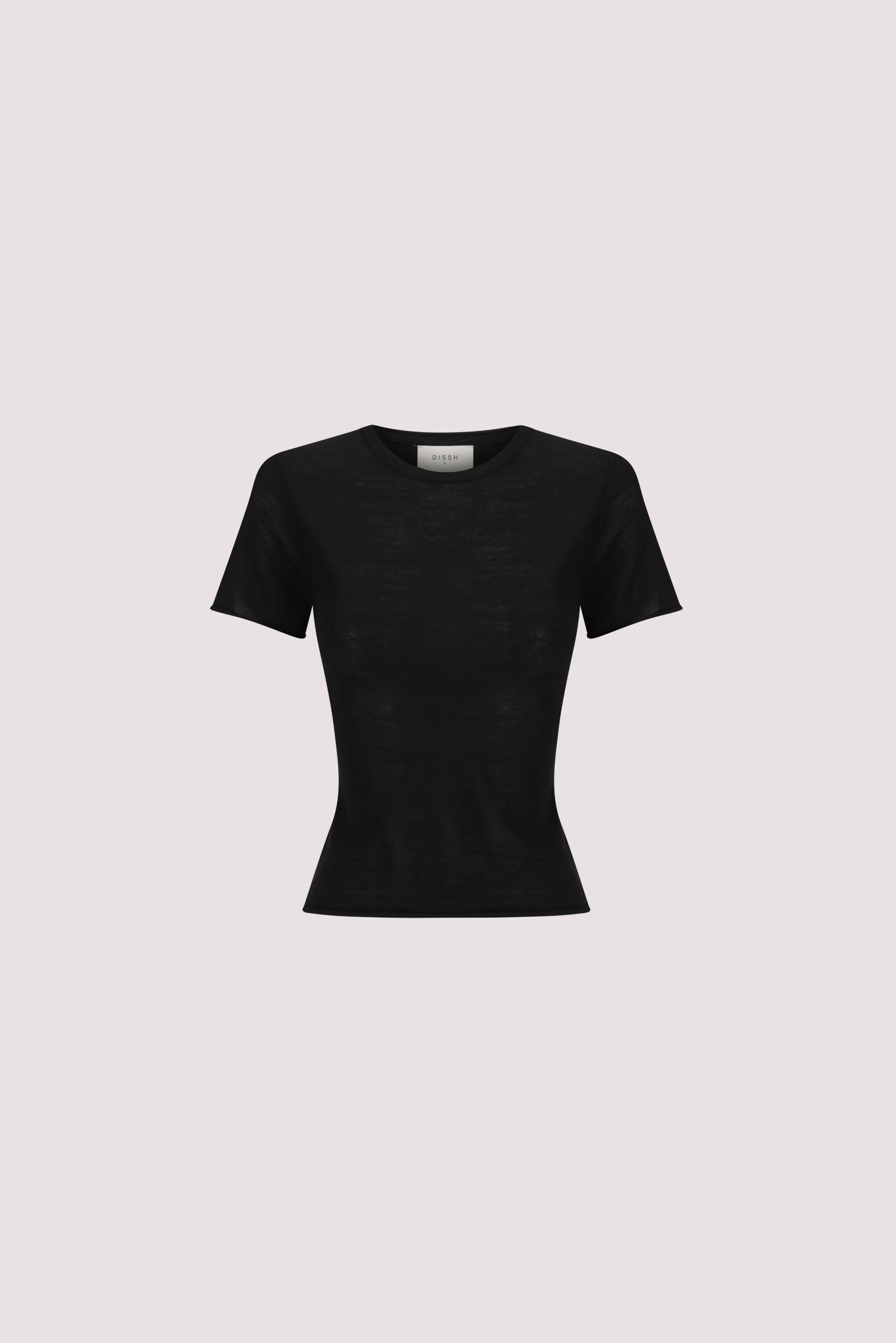 DUKE BLACK MERINO KNIT BABY TEE
