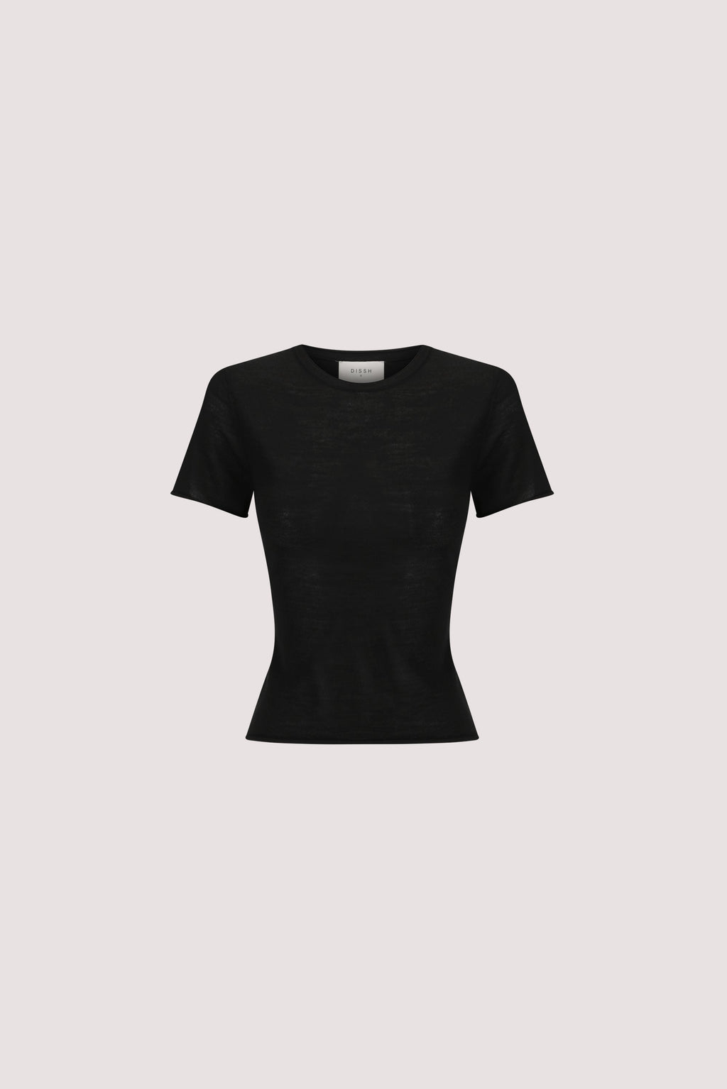 DUKE BLACK MERINO KNIT BABY TEE