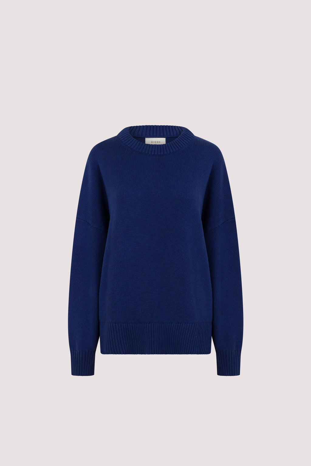 CECILIA COBALT CREW NECK JUMPER