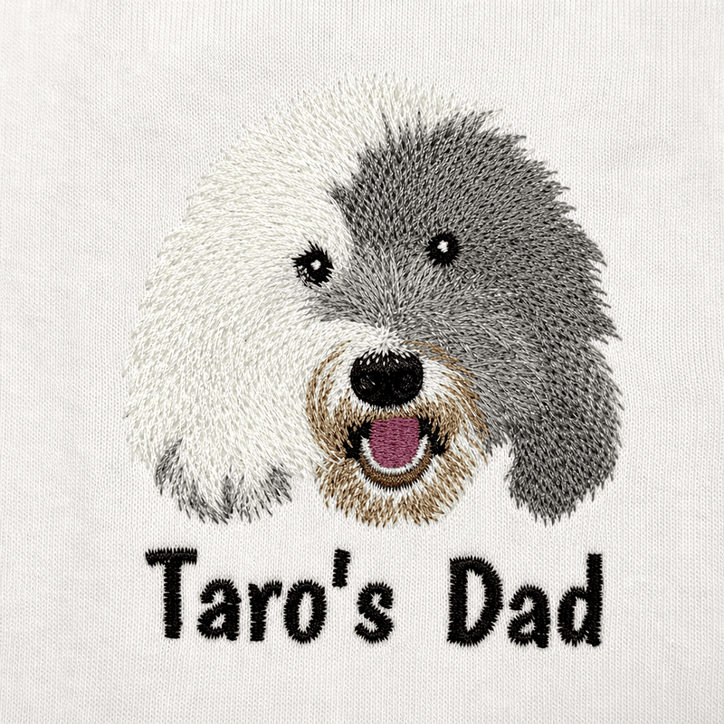 Custom Pet Embroidered Icon Stitch Hoodie